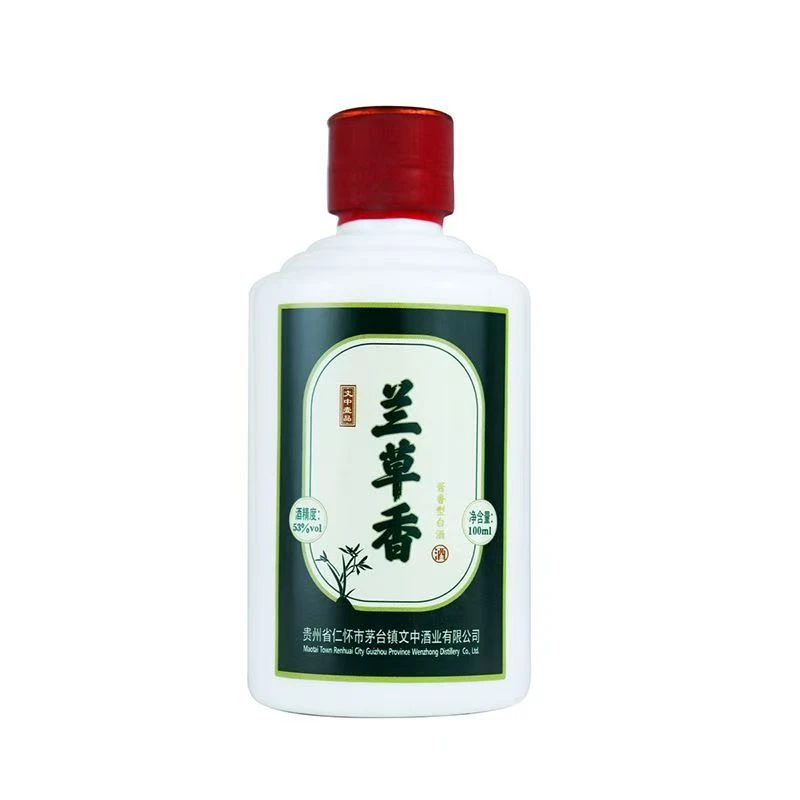 臻大师兰草香 酱香型白酒53度100ml