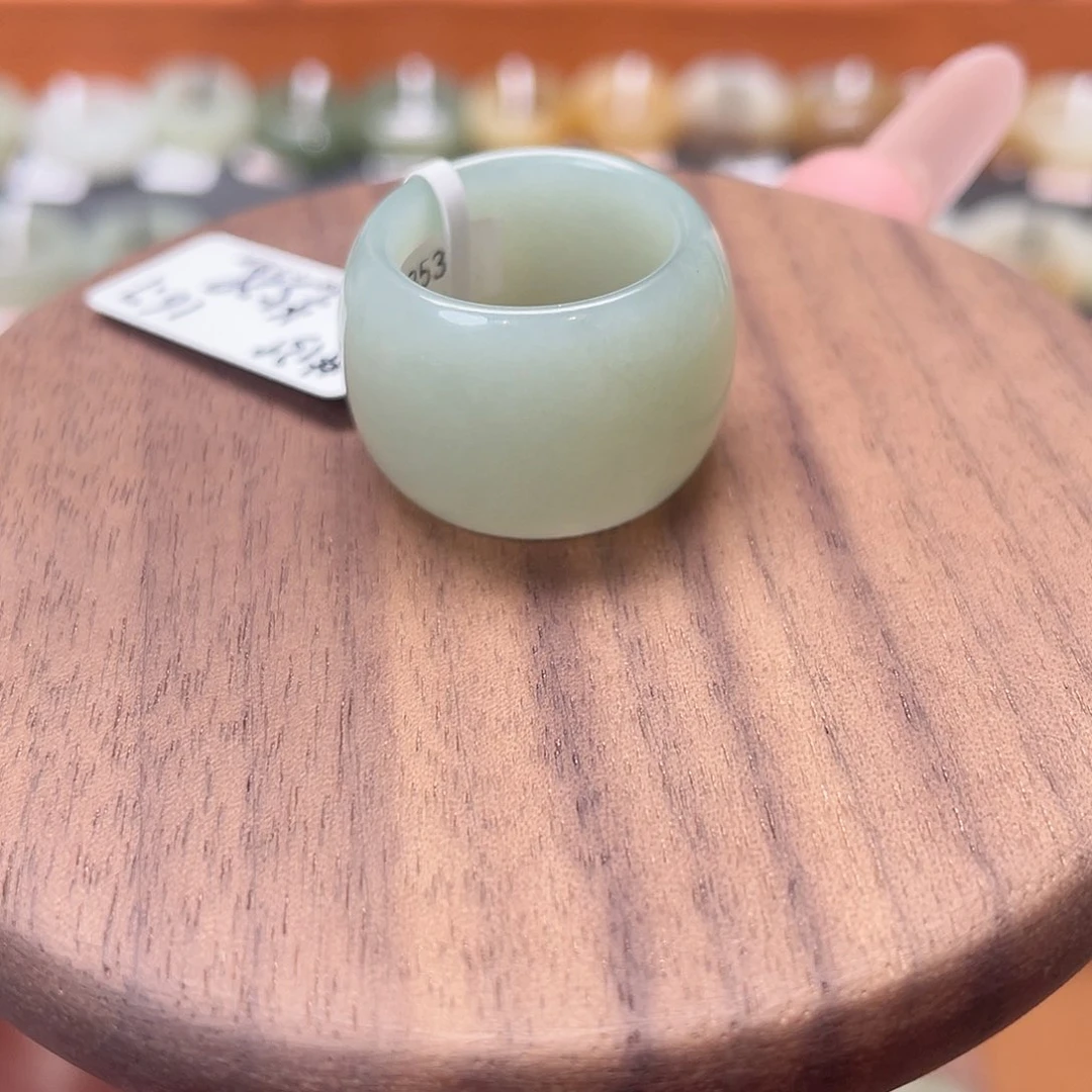 和田玉戒指未镶嵌19-16.7