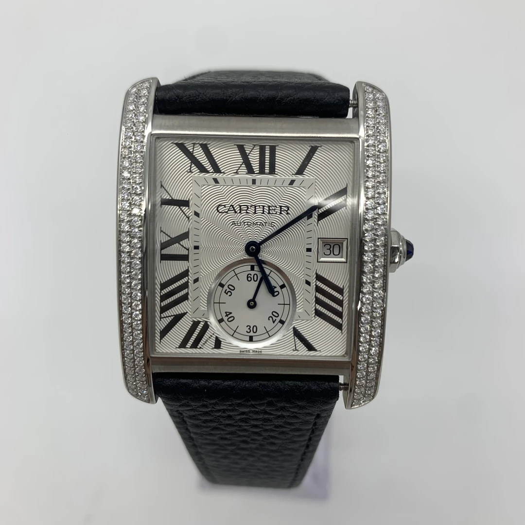 95新 Cartier/卡地亚 坦克系列 机械 后钻 35*43MM