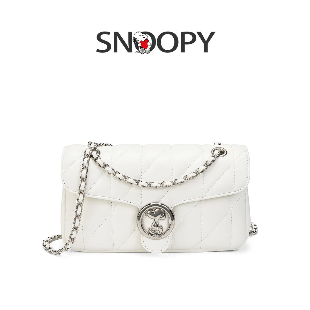 2025新款潮流时尚轻奢高级感手提单肩斜跨包SV8125-1白色