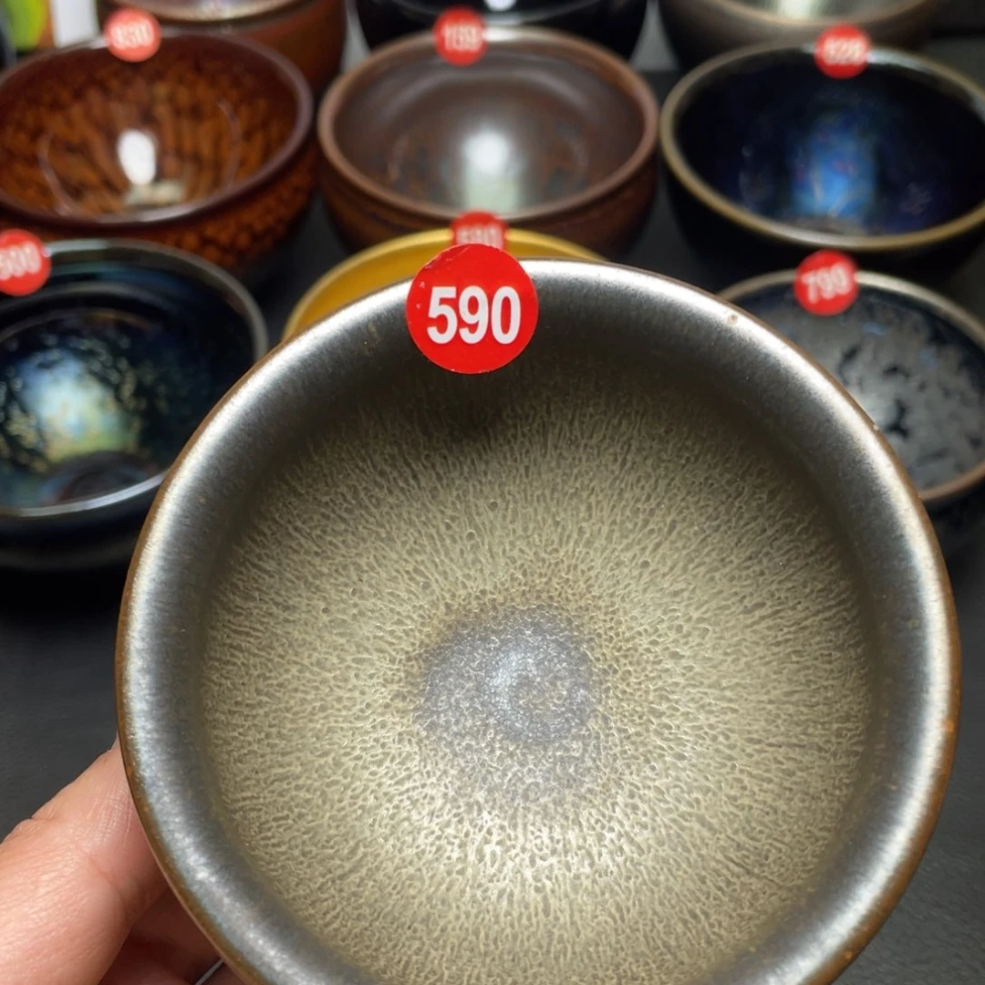 茶盏590 建窑建盏茶盏