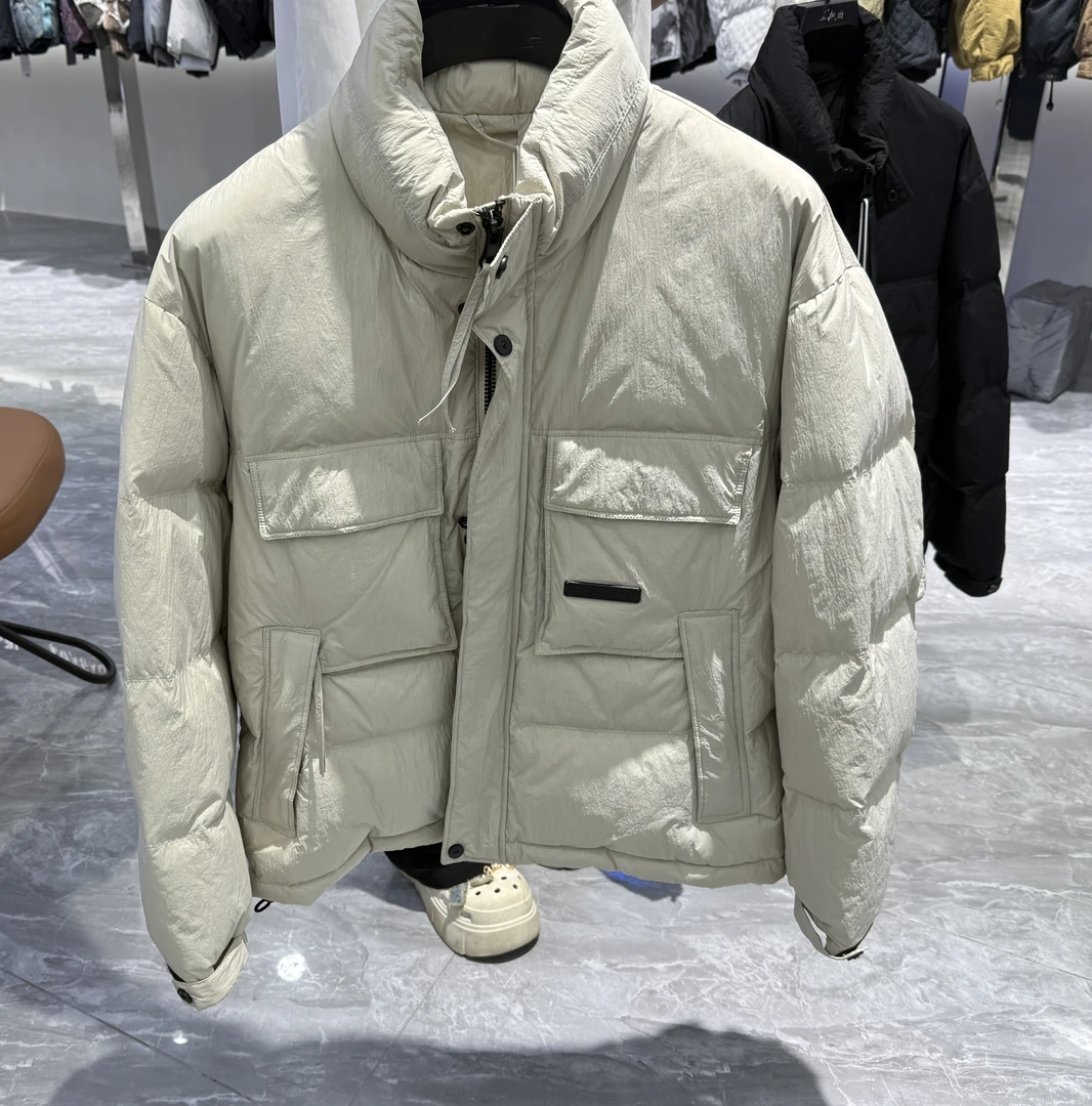 28829男款立领百搭时尚羽绒服