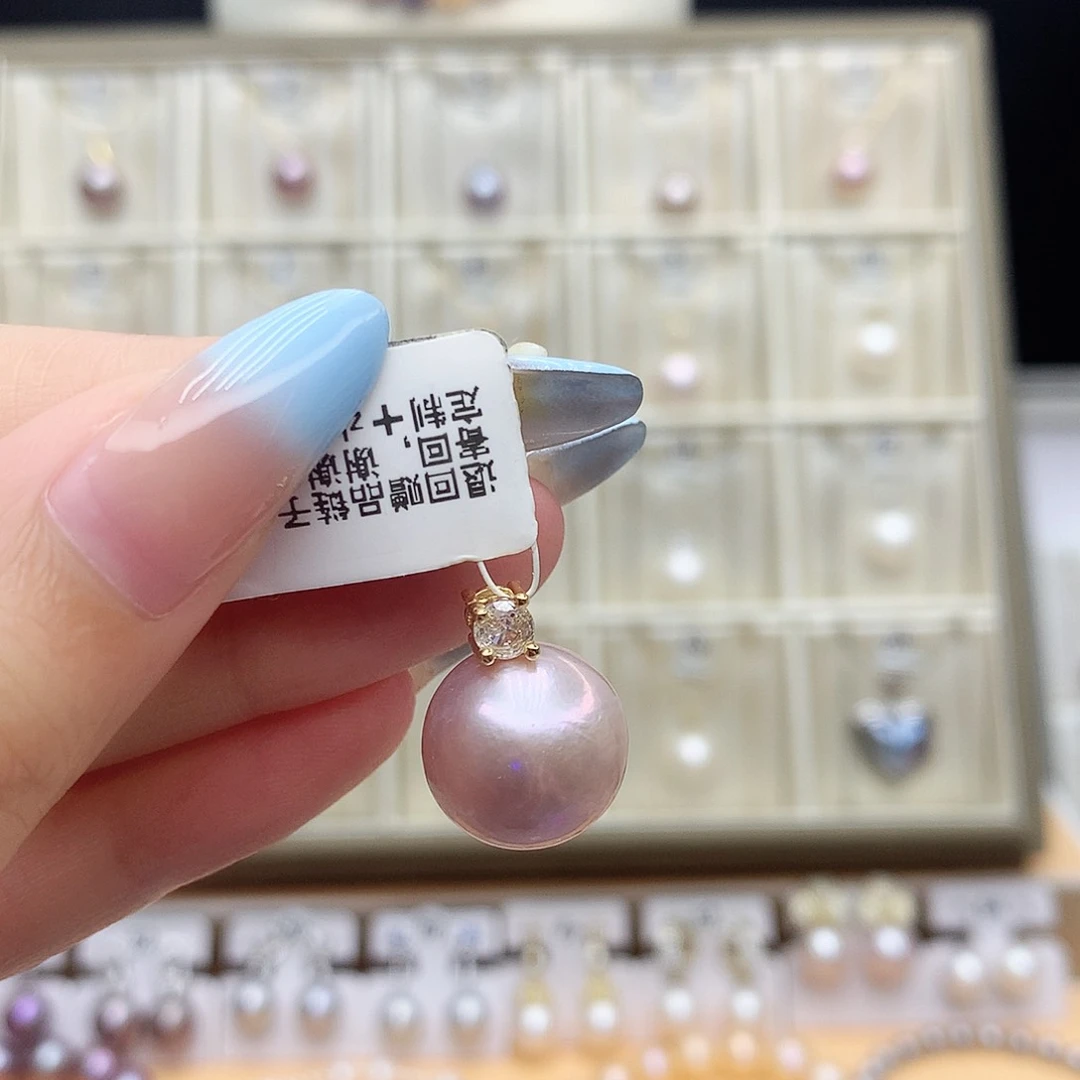 淡水珍珠合金颈饰