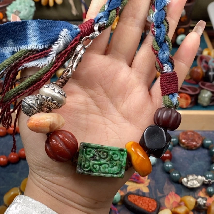 【闪购商品】翡翠颈饰未镶嵌项链