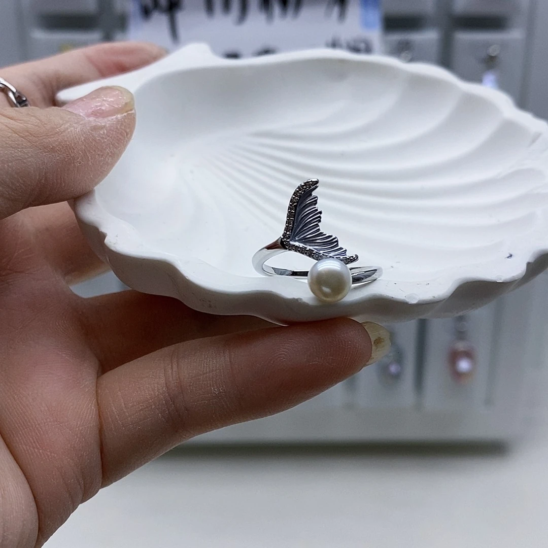 颈饰合金淡水珍珠