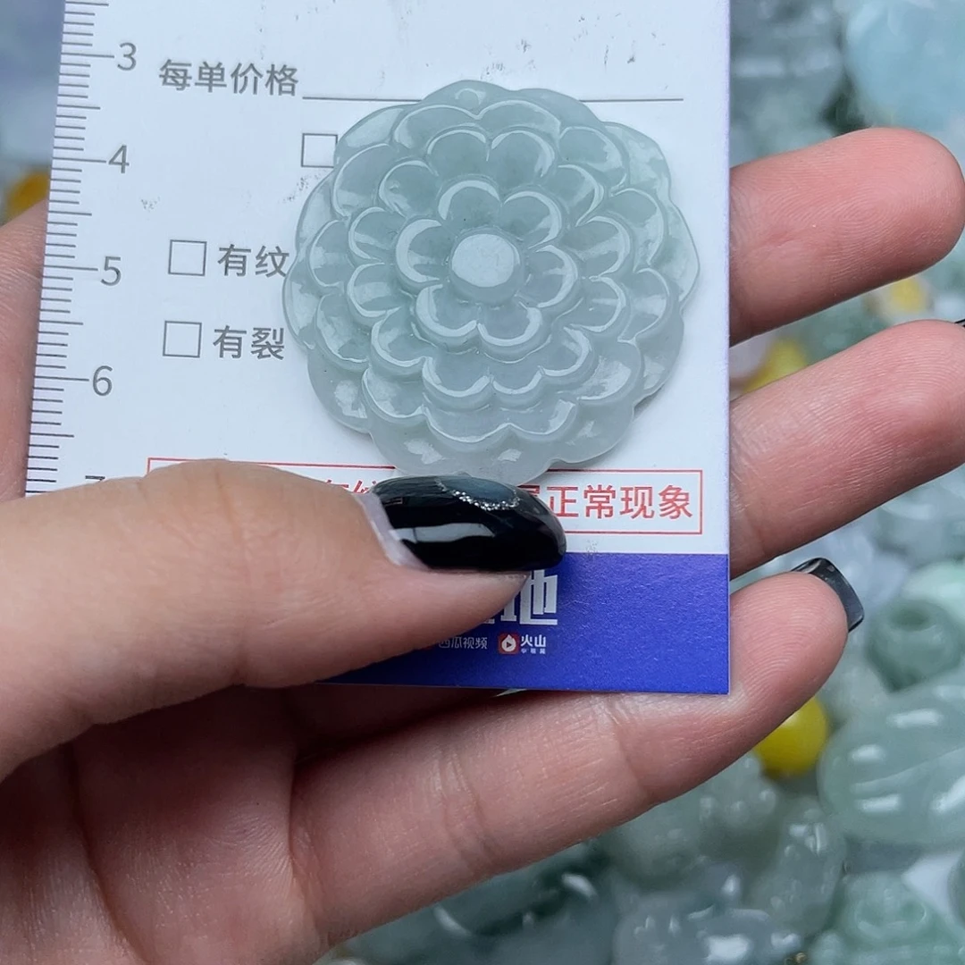 翡翠未镶嵌颈饰802