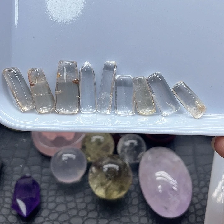 水晶珠宝半成品未镶嵌32幽灵牌