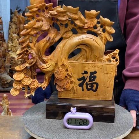 柏木（崖柏）星**予太行崖柏陈化料摆件