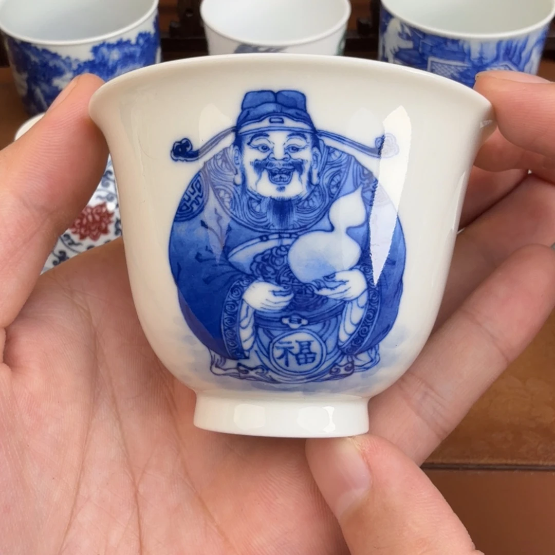 摆件景德镇瓷器手工手绘
