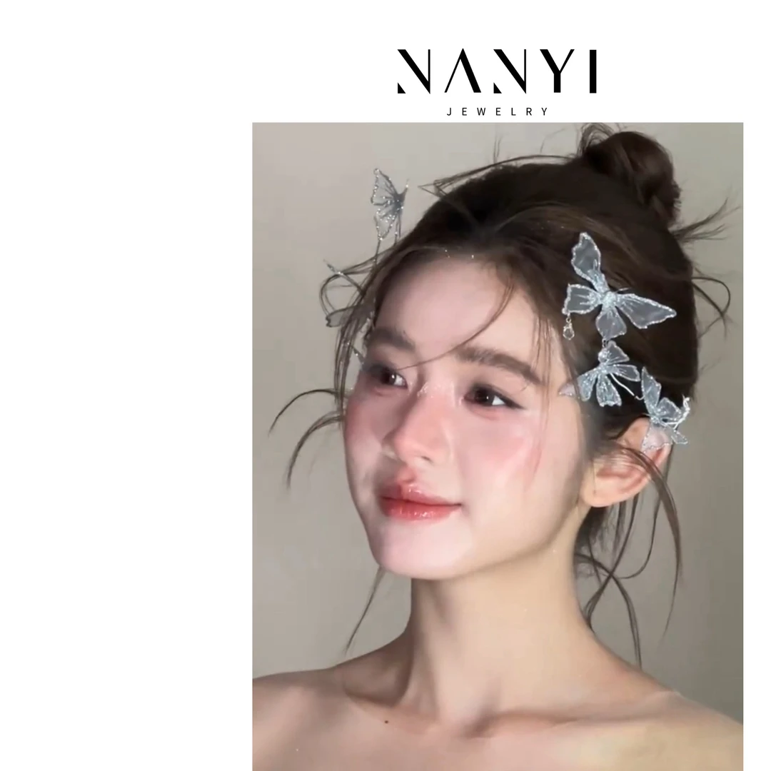 南一｜美的毫不费力 韩式轻氧气 蝴蝶AB侧边
