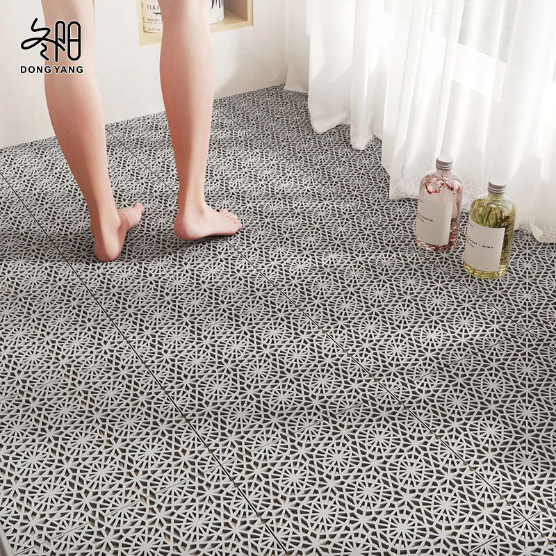 浴室防滑垫卫生间地垫全铺隔水洗澡防摔垫子淋浴防水厕所镂空脚垫