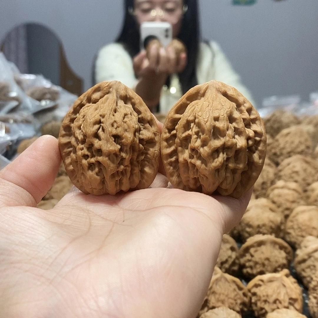 文玩核桃吊坠金公子41黄