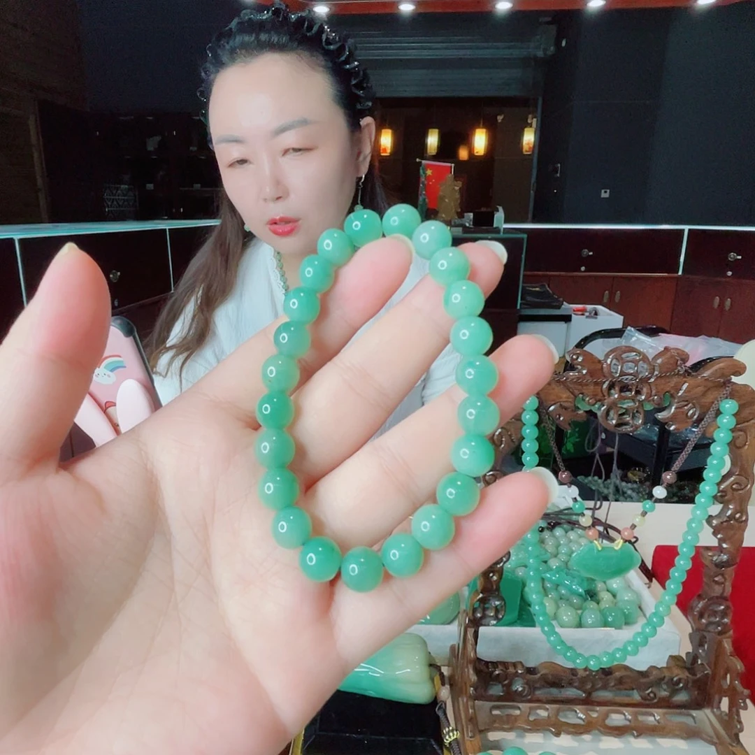 密玉（石英质玉）未镶嵌颈饰
