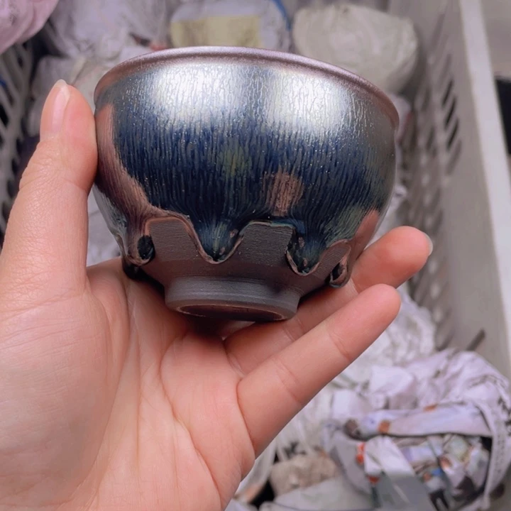 茶盏建窑建盏主人杯