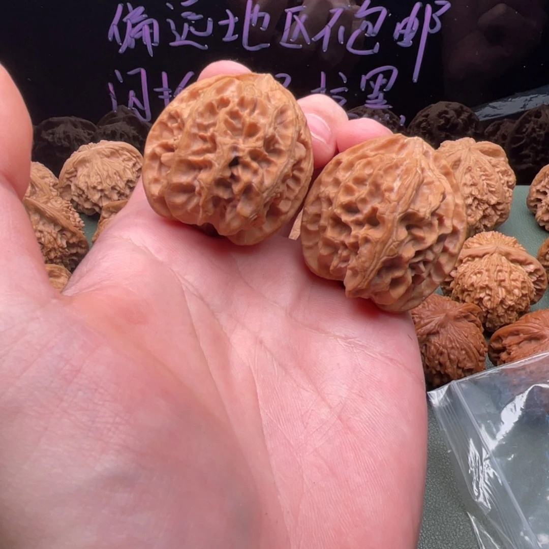 核桃把件38全品原装无药苹果园