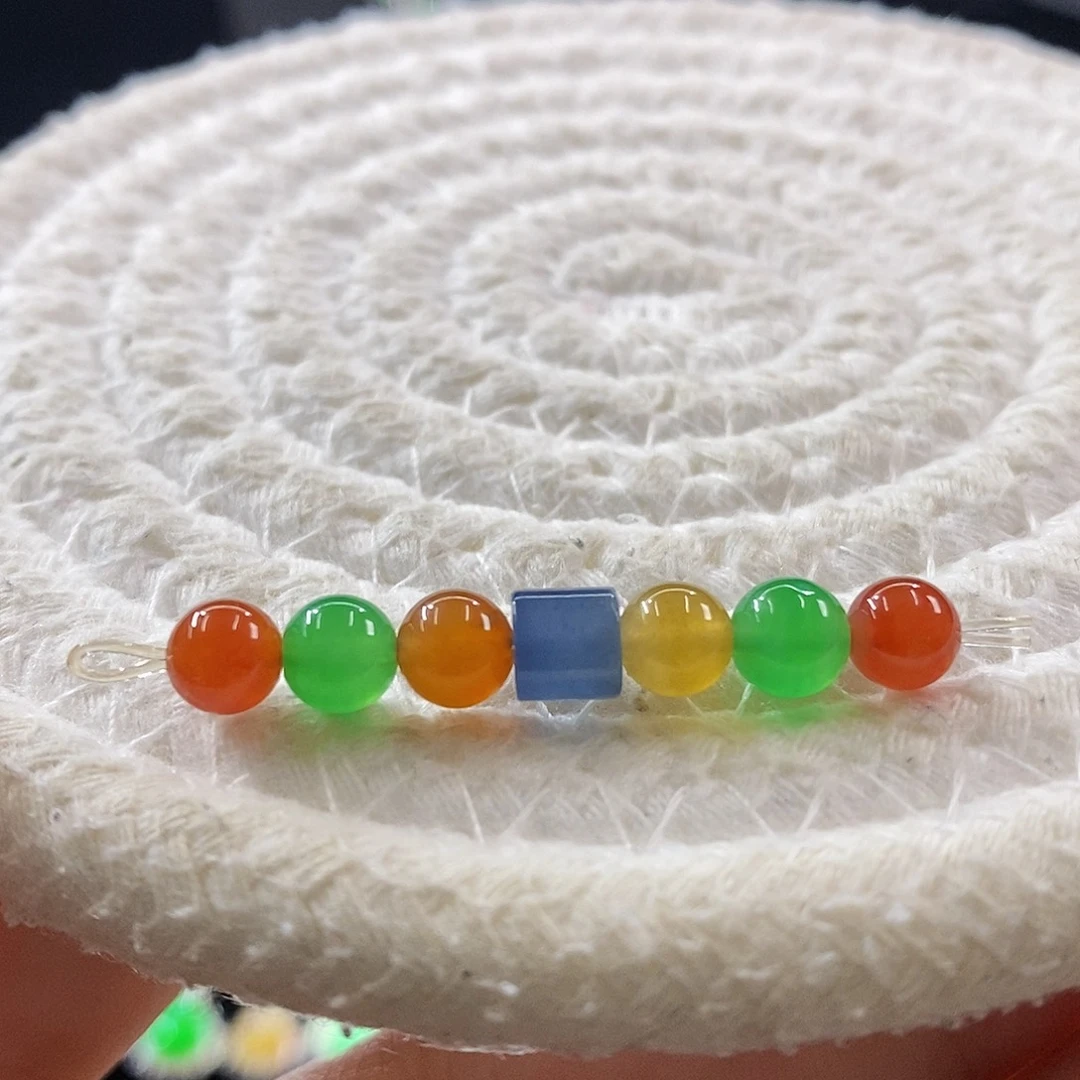 散珠翡翠高冰糖果串
