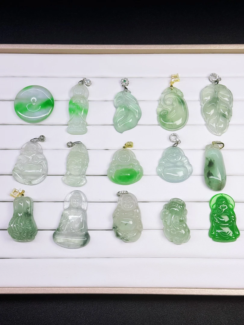 【扣数下单链接】翡翠珠宝吊坠挂件颈饰（多样性发其一）