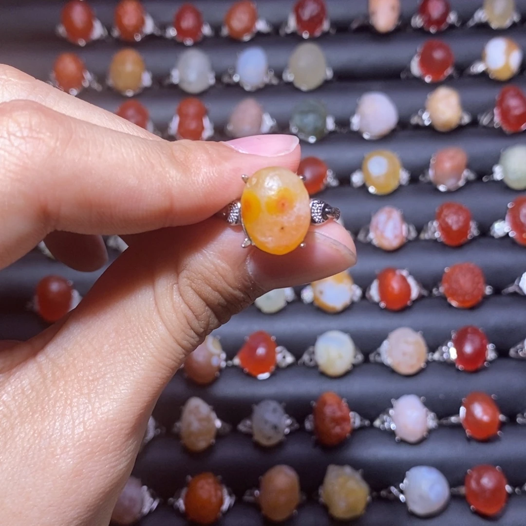 五****玛瑙/玉髓合金手链