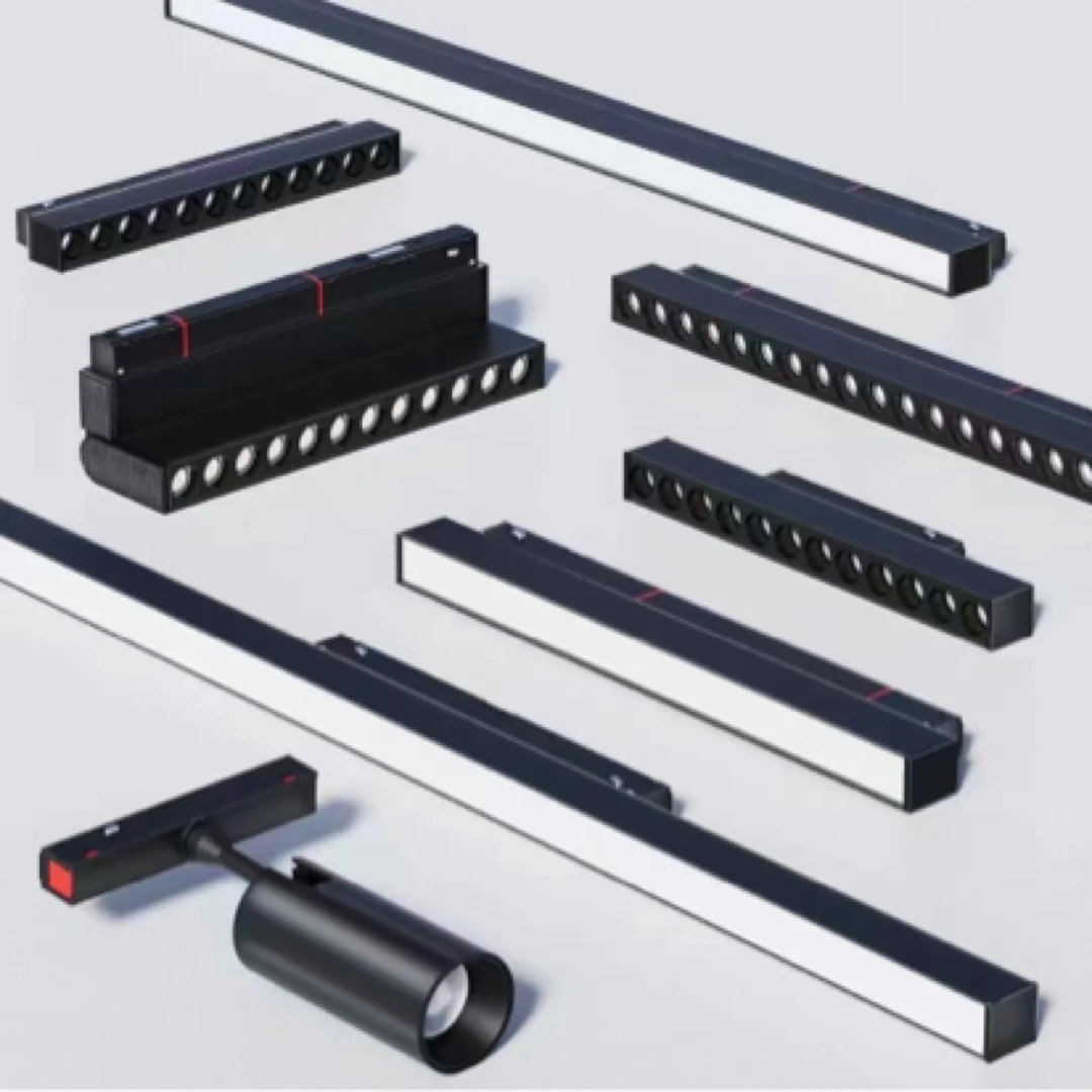 11W(含)-15W(含)100V-240V轨道磁吸灯36V6瓦-48瓦1248V简约