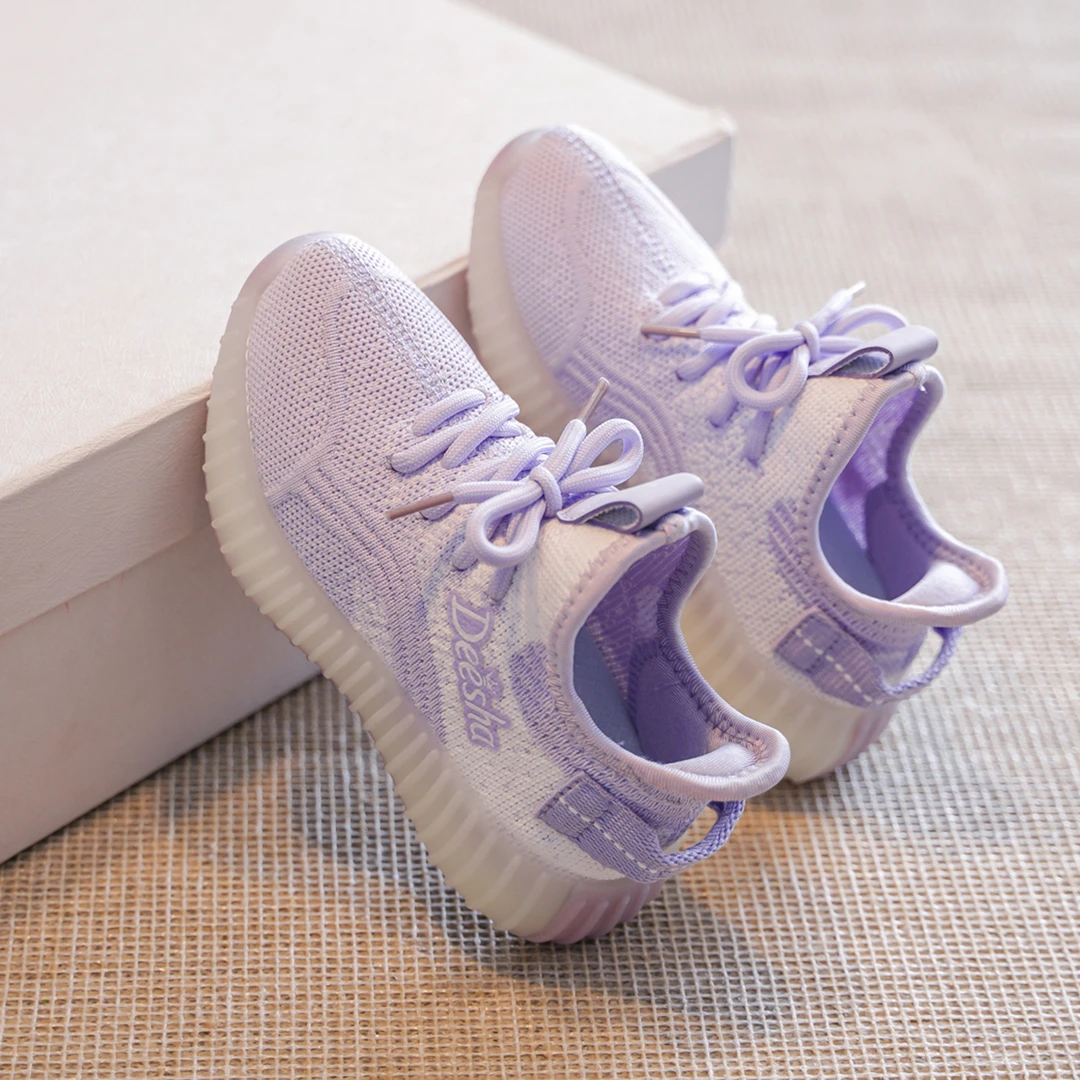 2025笛莎春季新款一脚蹬椰子鞋运动儿童女童透气亲子休闲鞋