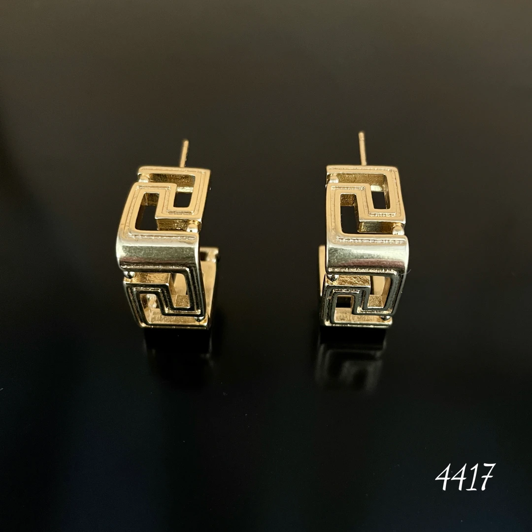 铜合金耳饰 设计师款耳饰~4417X