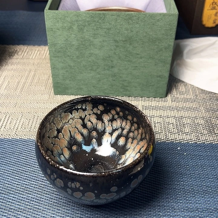 建盏手握泡茶主人杯
