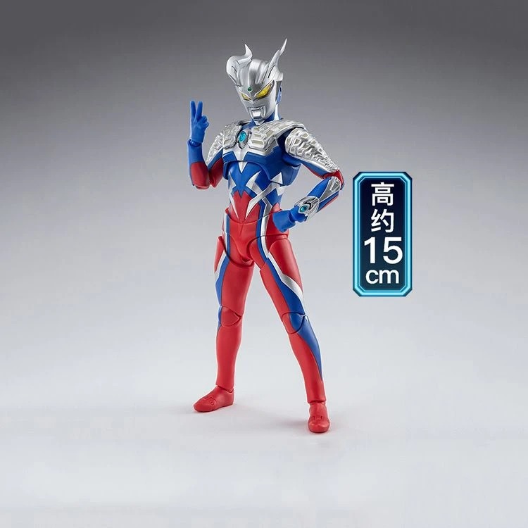 正版万代 SHF 赛罗奥特曼 zero 赛少 新生代之星Ver 可动成品玩具