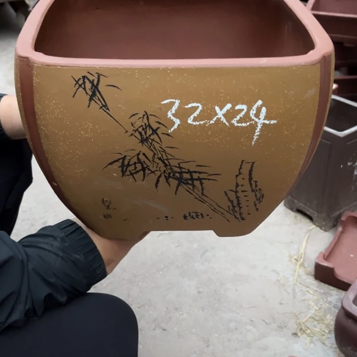 紫砂花盆紫砂花盆