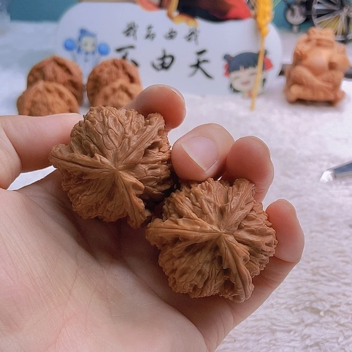 把件文玩核桃傑*三棱