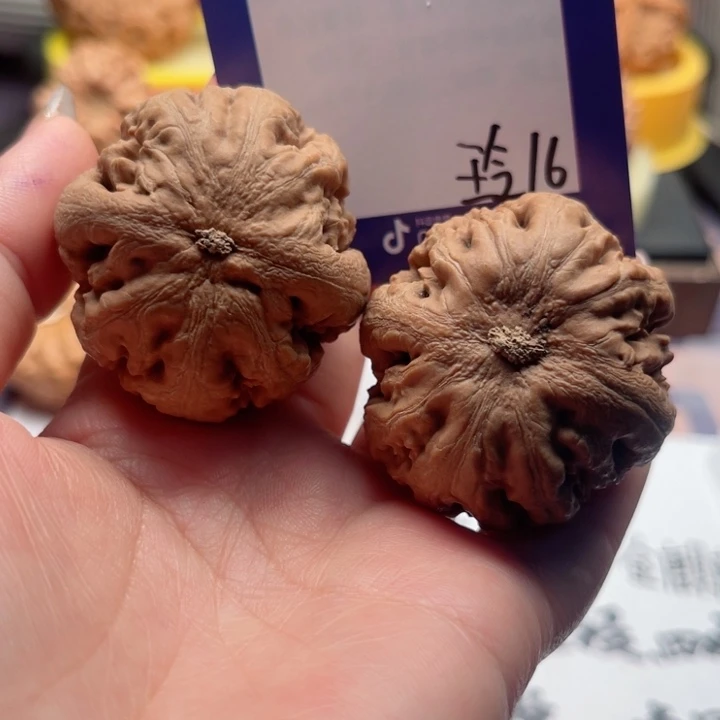 吊坠文玩核桃风*文玩核桃把件16