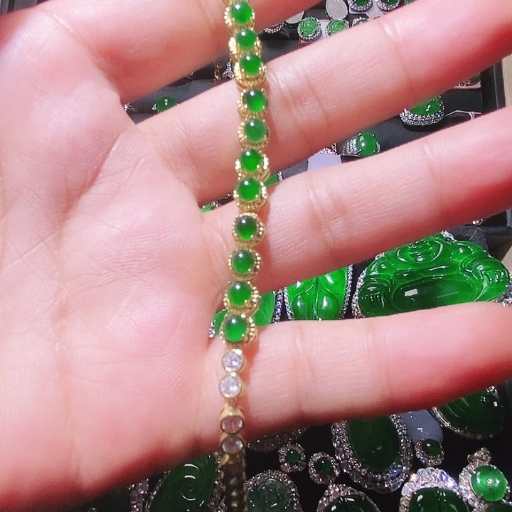 未镶嵌手链翡翠23