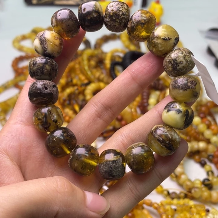 树脂六臻珠宝天然手串