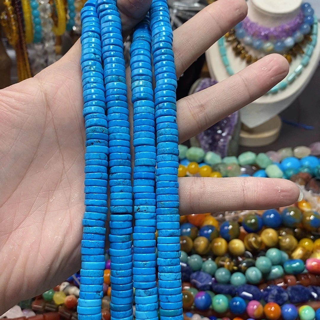 石英质玉未镶嵌，天然蓝松直切隔片2×10mm，