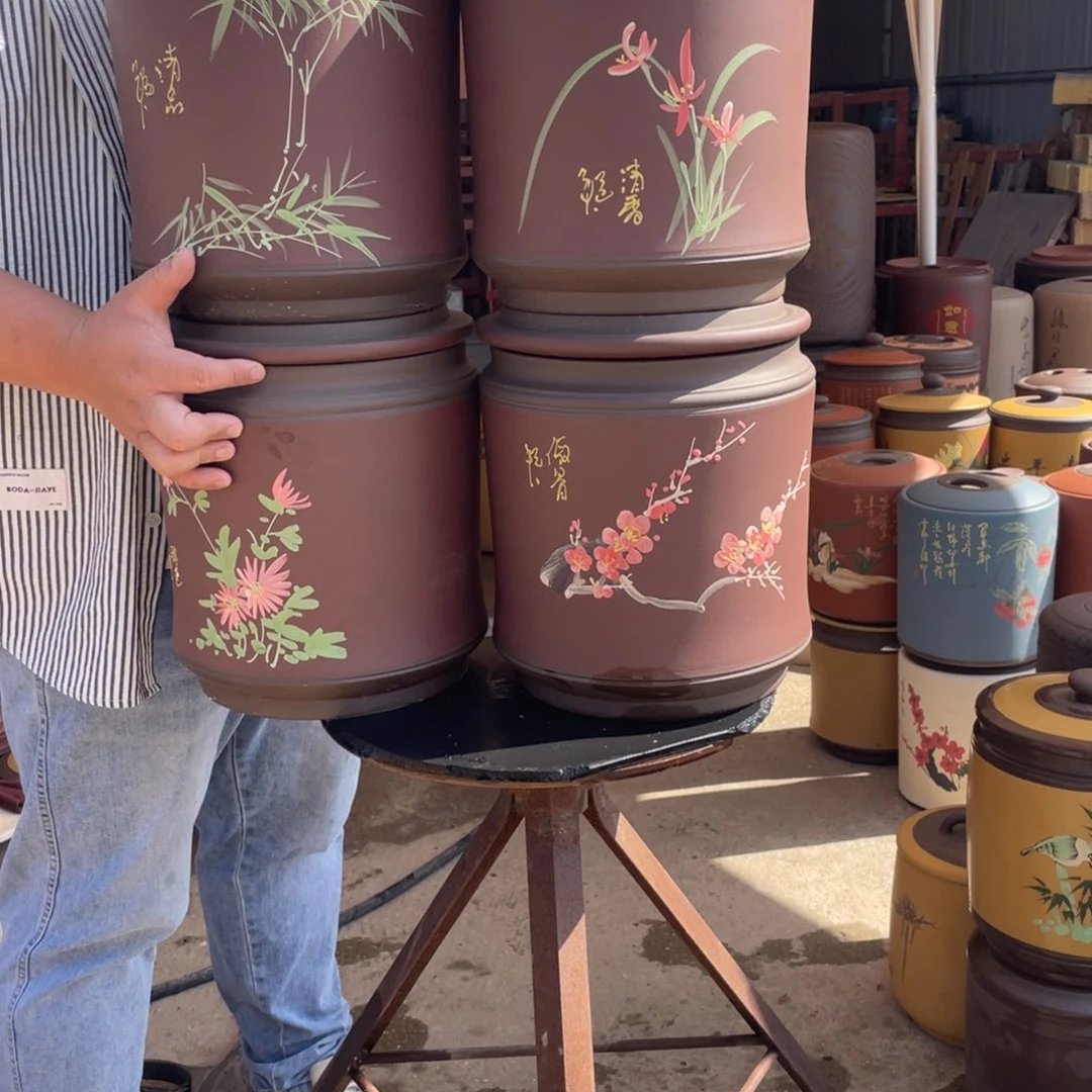 紫砂茶叶罐茶叶罐