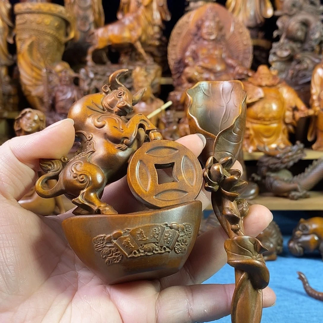 木安****厂小叶黄杨木工艺品