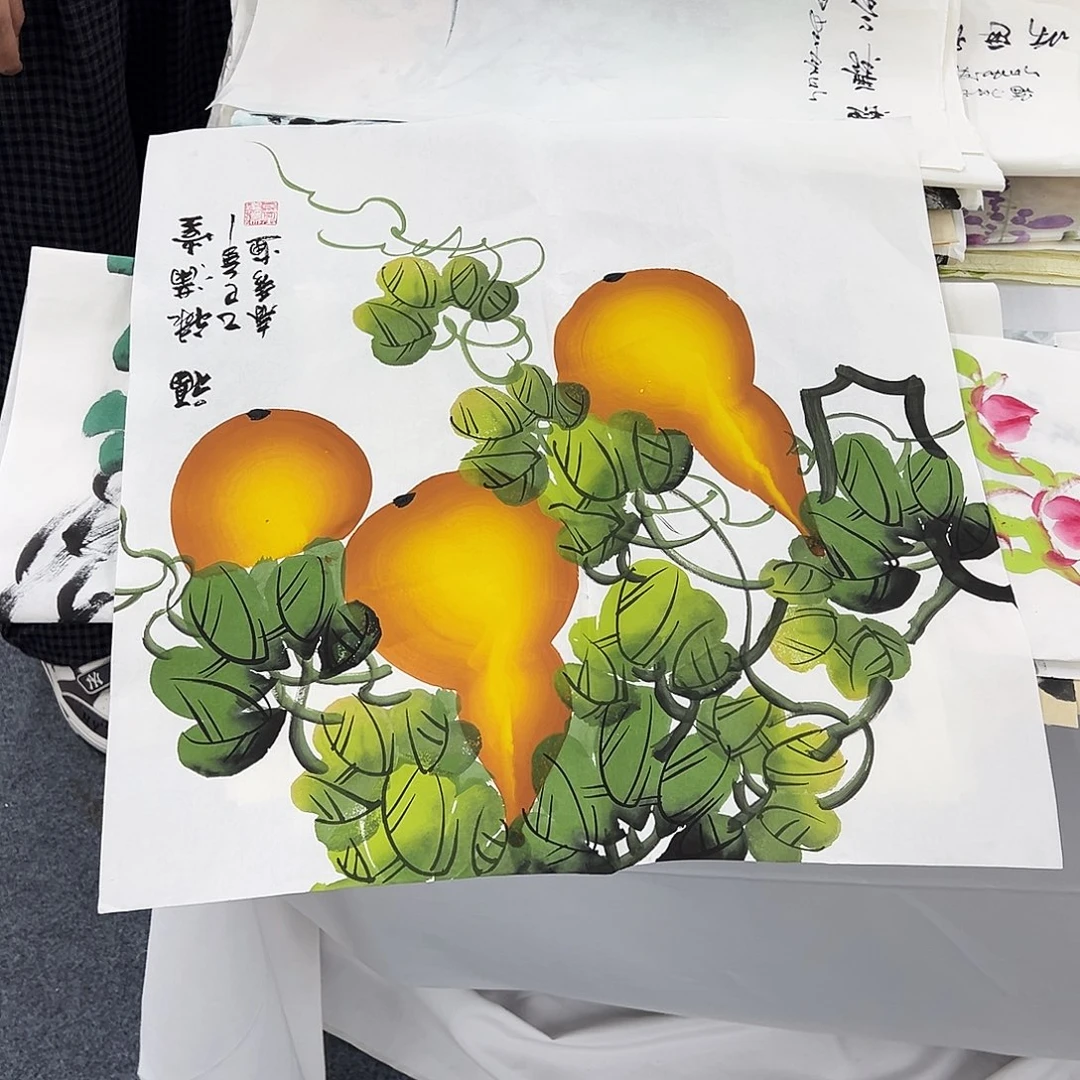 国画纯手绘作品欣赏