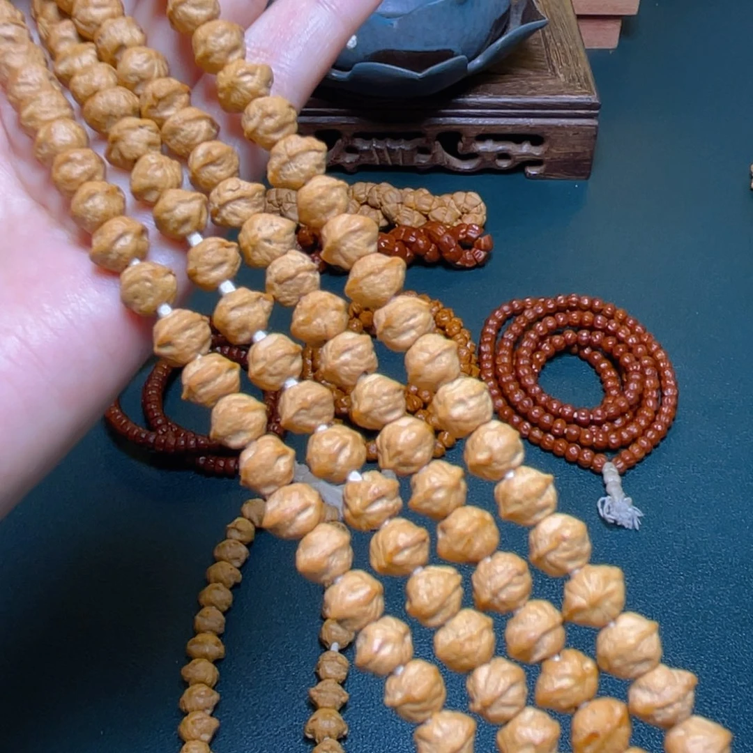 柏香籽/百香籽手串新款白牙长串