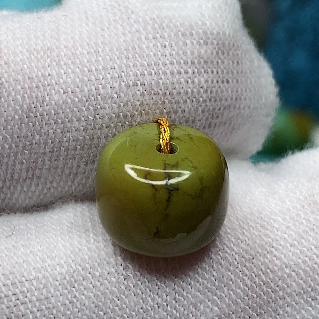 绿松石未镶嵌天然原矿 带武汉地大证书