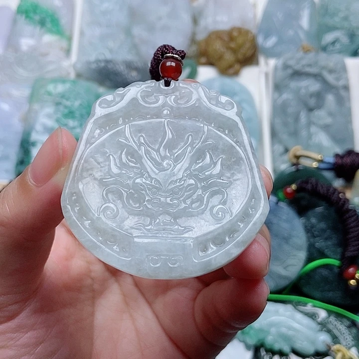 翡翠未镶嵌吊坠(不含链)翡翠