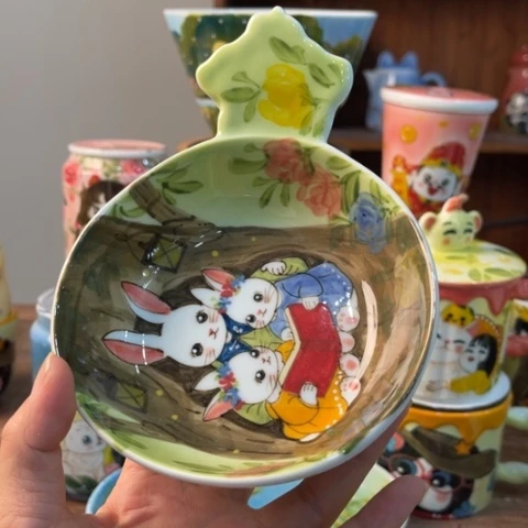 炉景德镇釉下手绘陶瓷
