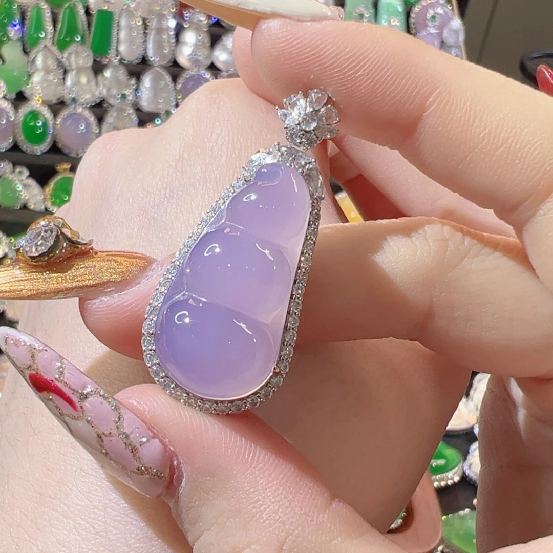 玛瑙/玉髓颈饰银S925镶嵌