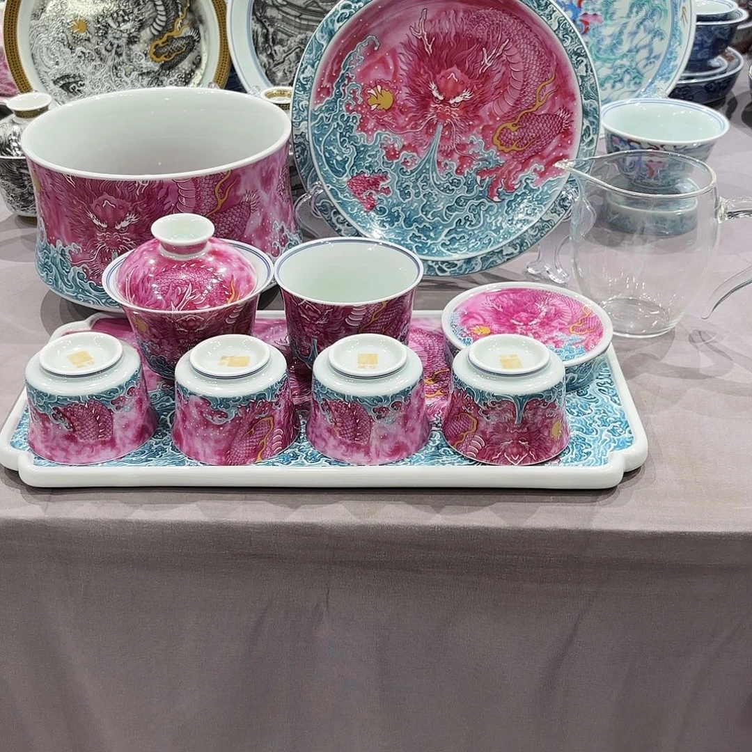 瓷片景德镇瓷器精品展示