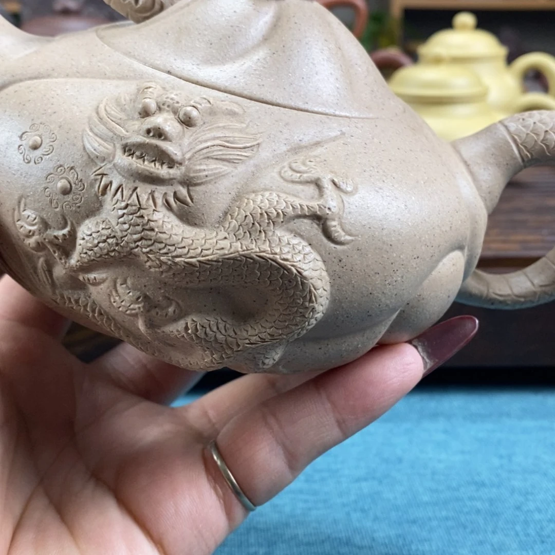 紫砂茶壶用****9原矿紫砂壶