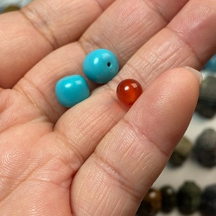 南红玛瑙未镶嵌颈饰