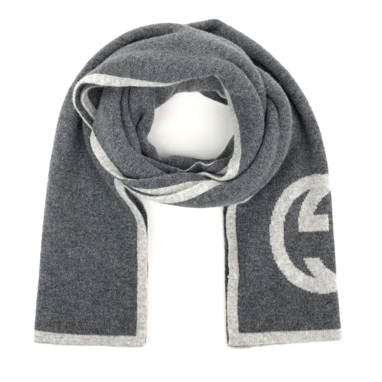 古驰/围巾/95新/羊绒/[251031SJ0002]
