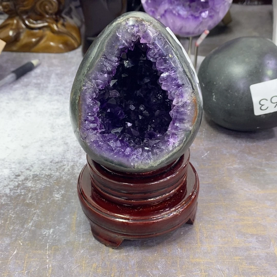 M***.未镶嵌紫晶珠宝半成品864