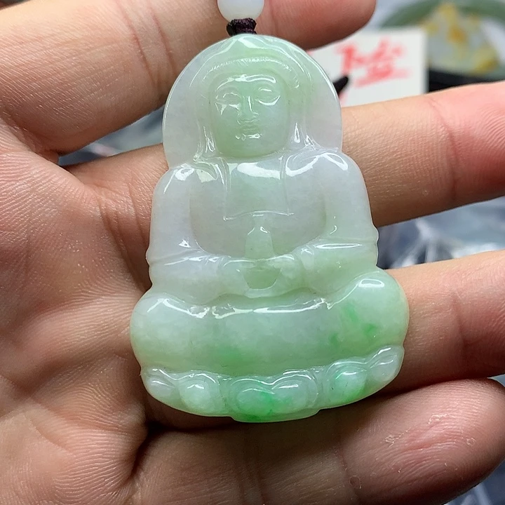 *****翡翠未镶嵌吊坠(赠链)