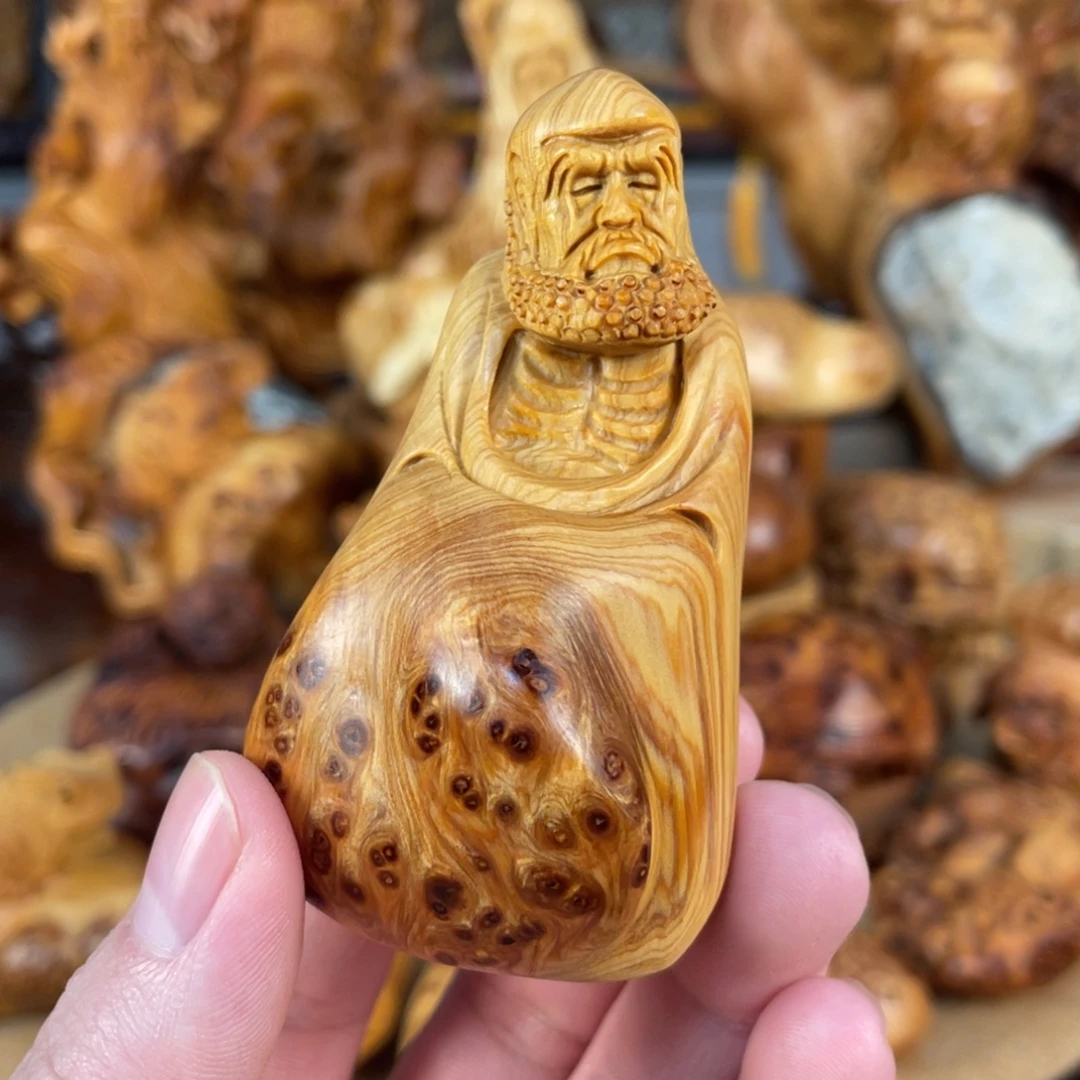 柏木（崖柏）太行崖柏精品手把件