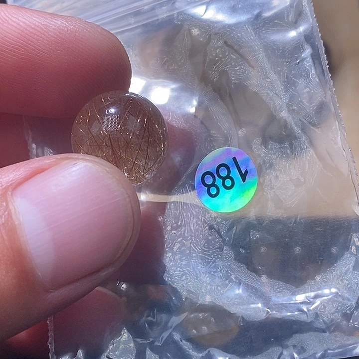 一***子发晶未镶嵌手链天然水晶手串