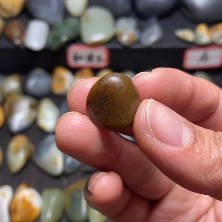 和田玉未镶嵌挂件88